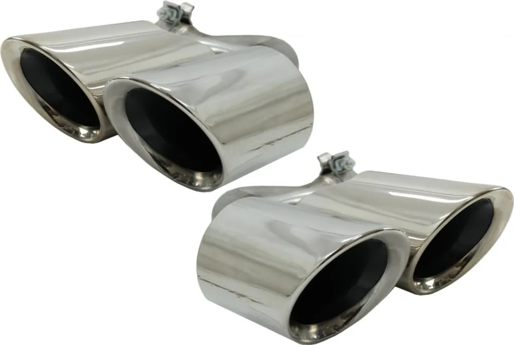 Passage Look Cayenne S : Sorties Quad pour Porsche Cayenne 9Y0 3.0 Inox