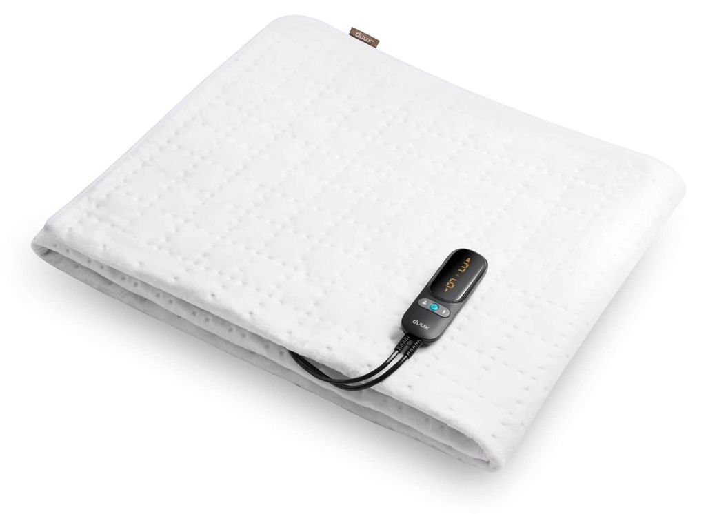 Duux Snooze Fleece Elektrische Unterdecke – 6 Stufen – 90x200 cm