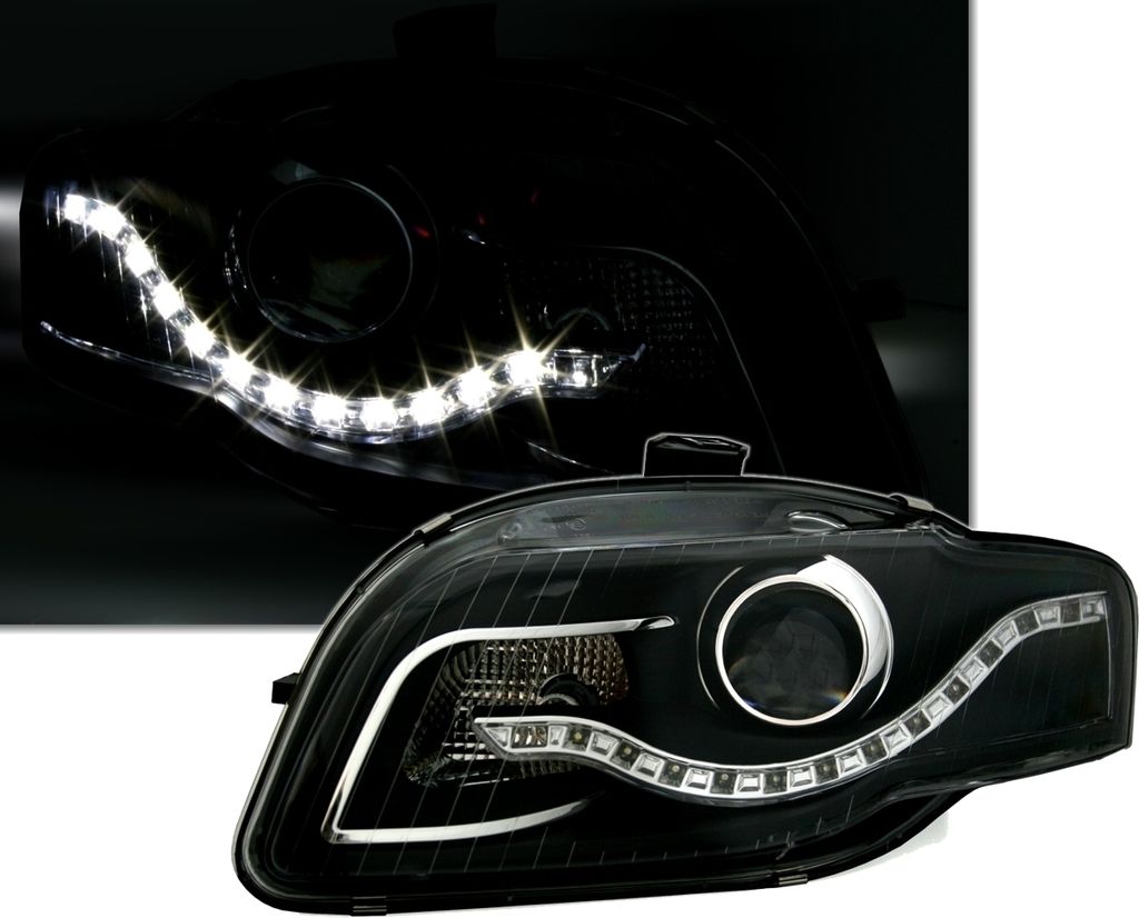 Eagle Eyes Scheinwerfer Set für Audi A4 B7, Bj. 2004-2007 Produktbild 