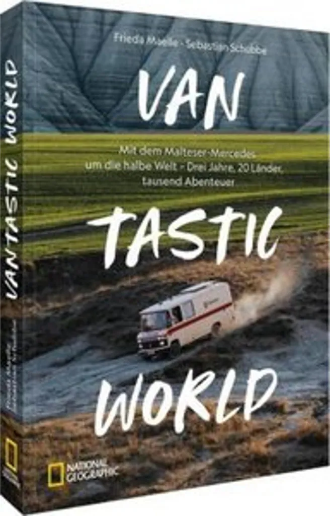 Livre de voyage en van de Hambourg à l'Himalaya récit VANtastic World