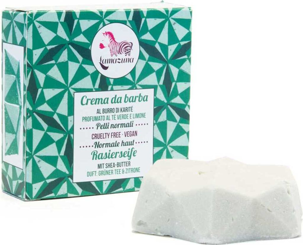 Lamazuna 10330, Rasierseife, trockene Haut, 55 g, Produktbild 