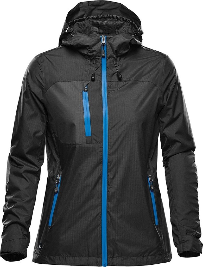 Stormtech - "Olympia" Softshelljacke für Damen PC4478 (XL) (Schwarz/Azurblau)