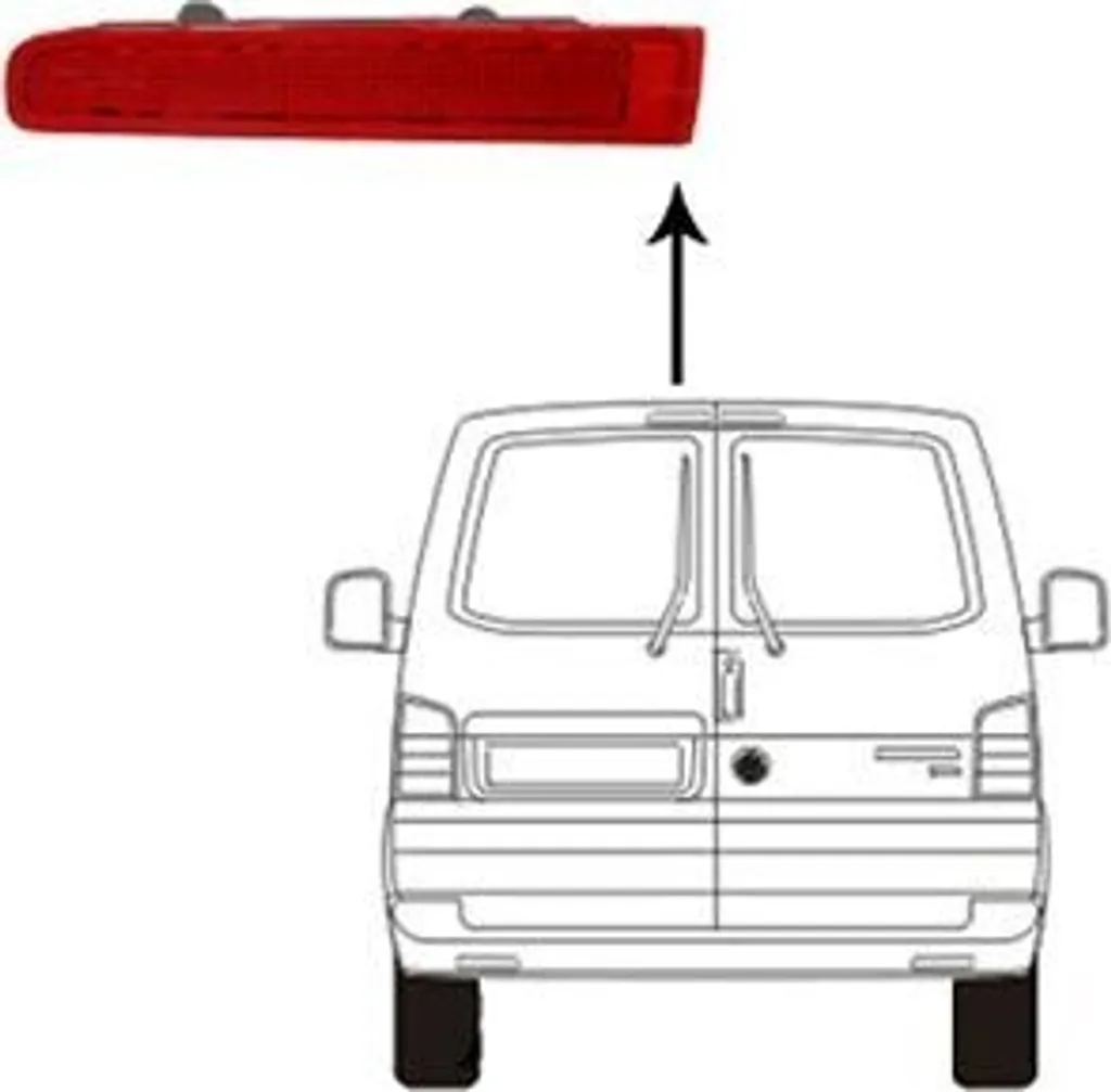 Remplacer le Feu Stop Arrière LED Gauche VAN WEZEL 5790929 pour VW