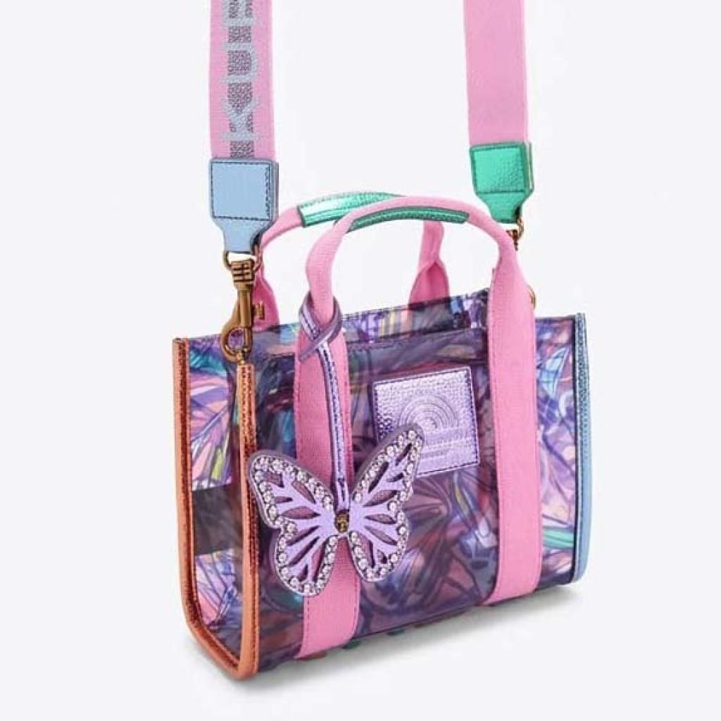 Kurt Geiger London Vinyl Xs Southbank Tote Couleur Violet Image du produit 