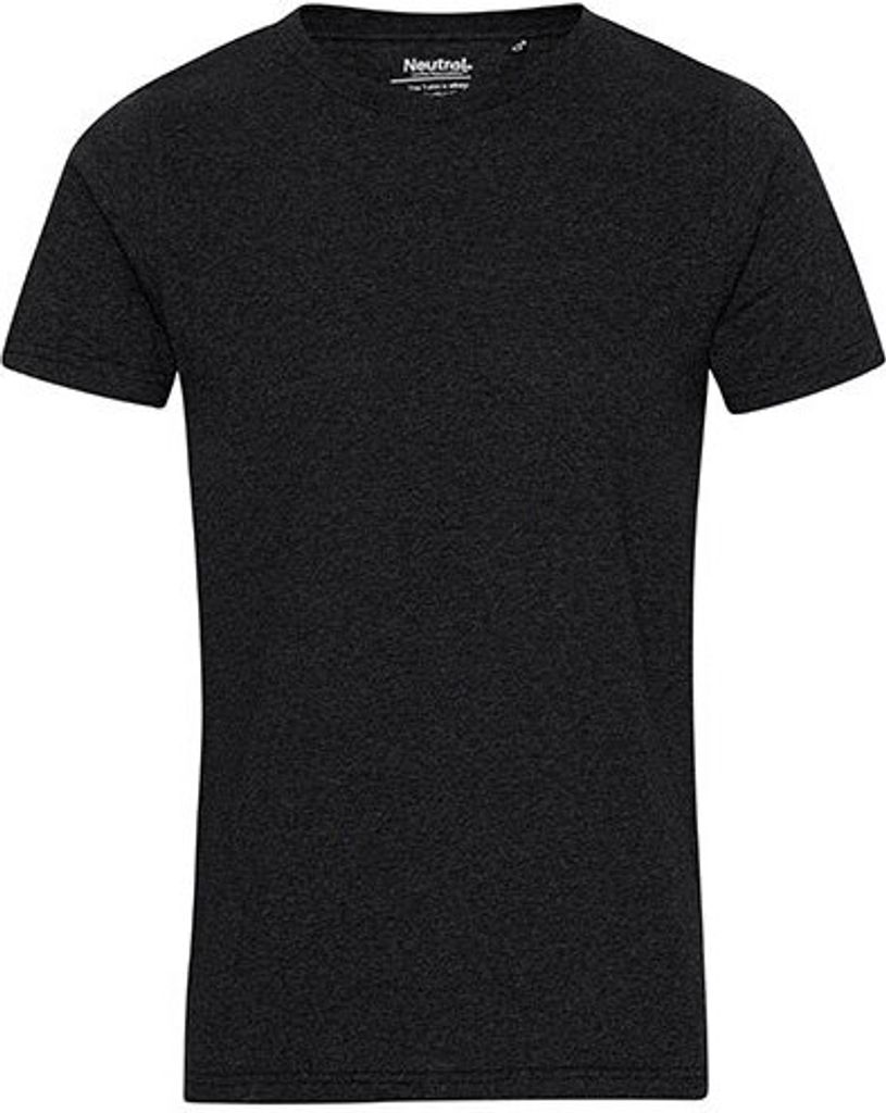 Neutral C61001 | Recycled Baumwolle T-Shirt S bis 3XL - Farbe: Black Melange - Größe: XXL