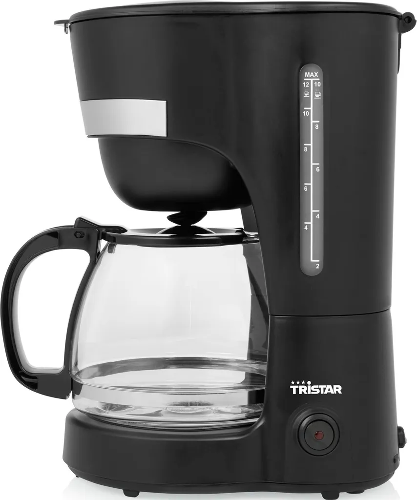 Cafetière électrique Tristar CM-1282 compacte avec verseuse en verre