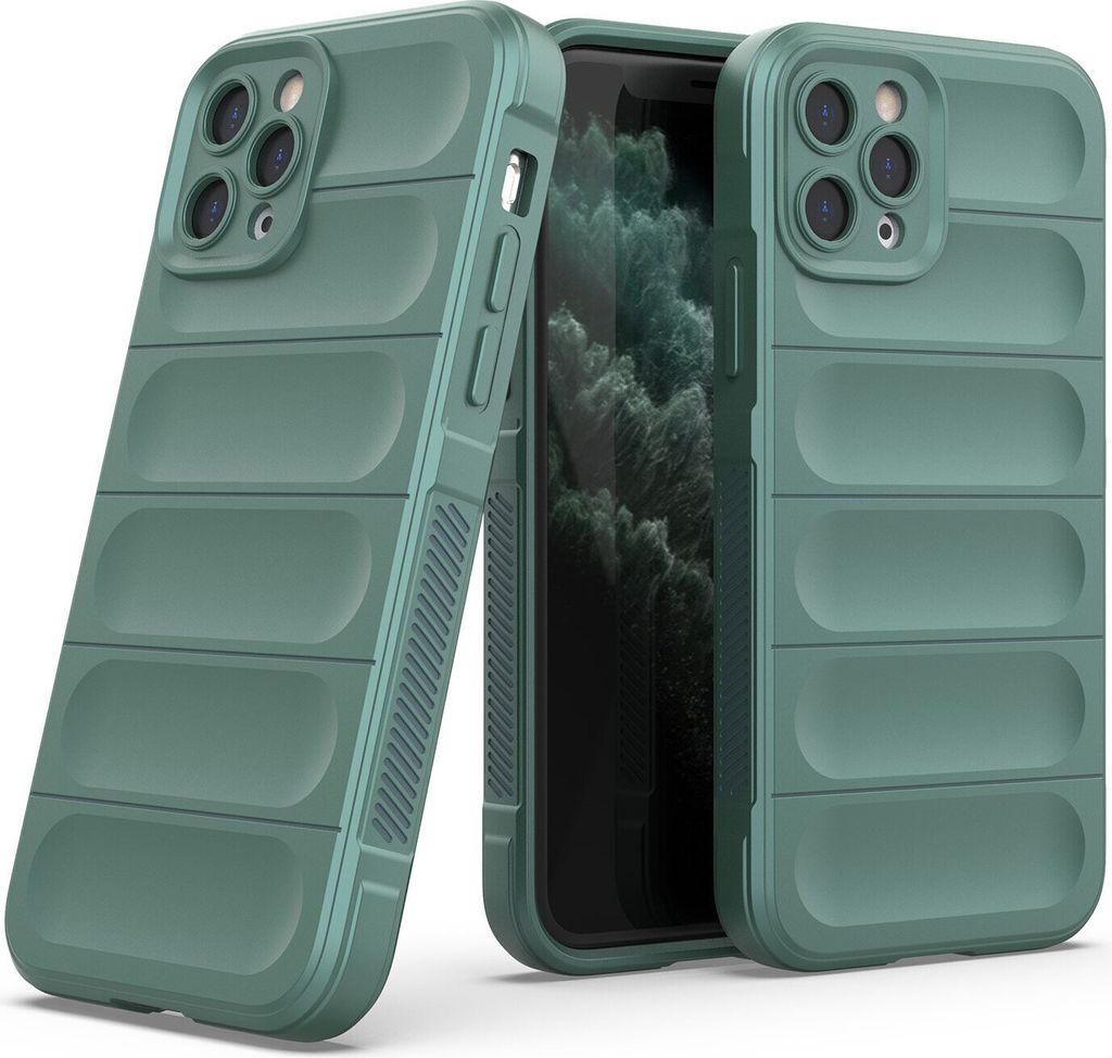 iPhone 11 Pro Hülle, Weich TPU Silikon Stossfest Anti-rutsch Schutzhülle für iPhone 11 Pro Grün