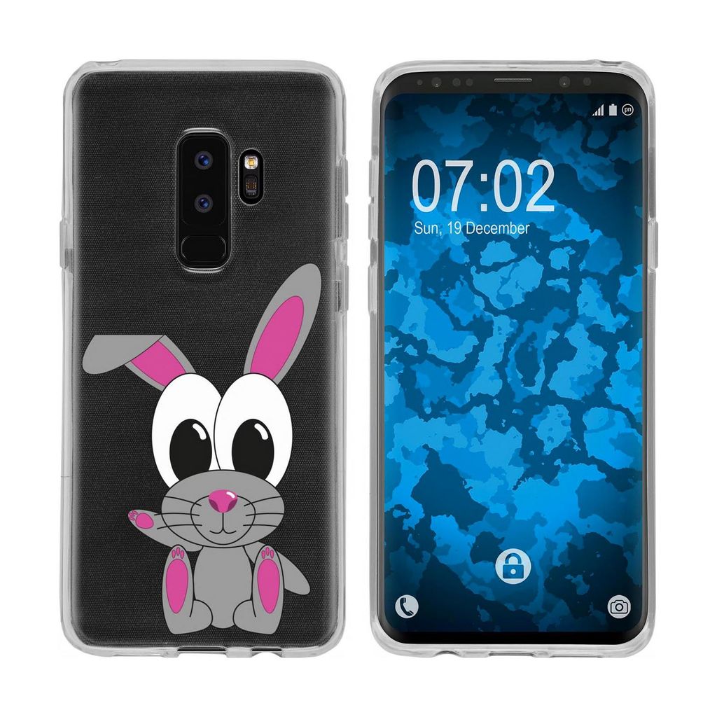 PhoneNatic Case kompatibel mit Samsung Galaxy S9 Plus Silikon-Hülle Cutiemals M4