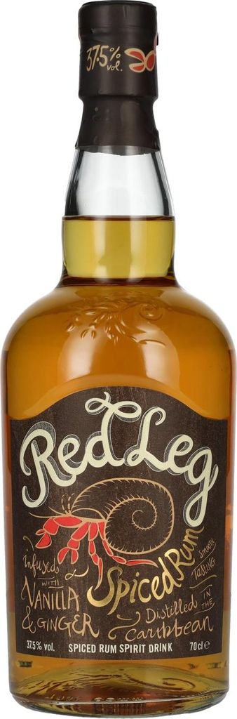 RedLeg Spiced Rum 37,5% Vol. 0,7l