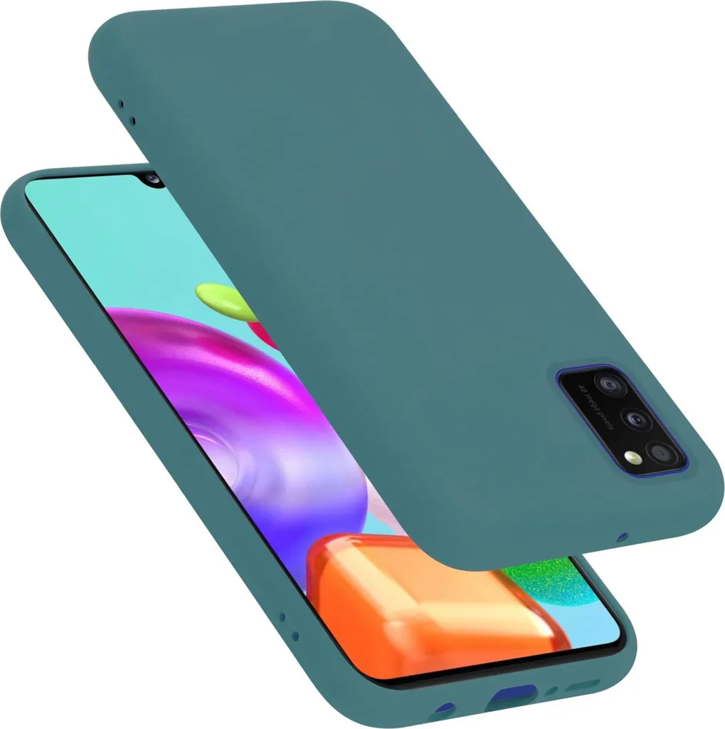 Cover Cadorabo Samsung A41 TPU Verde - Protezione Slim Cellulare