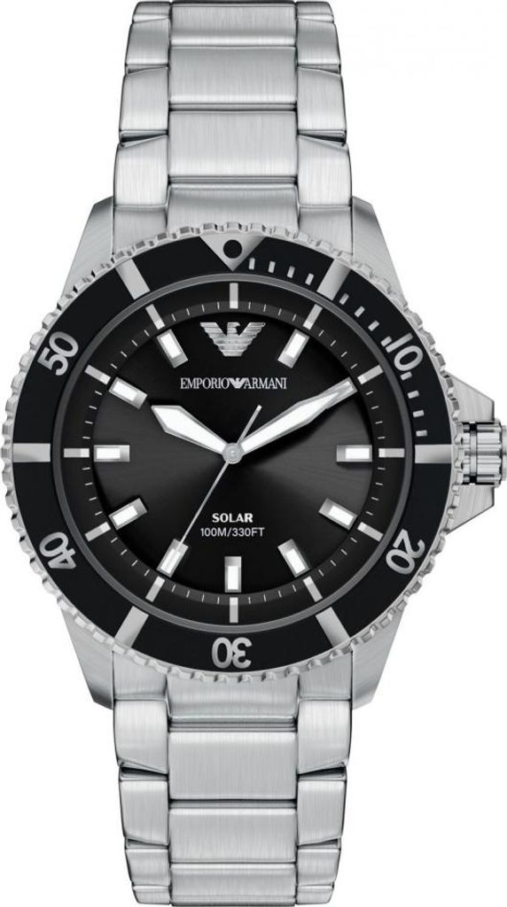 Herrenuhr EMPORIO ARMANI AR11787, aus Edelstahl, sportlich.