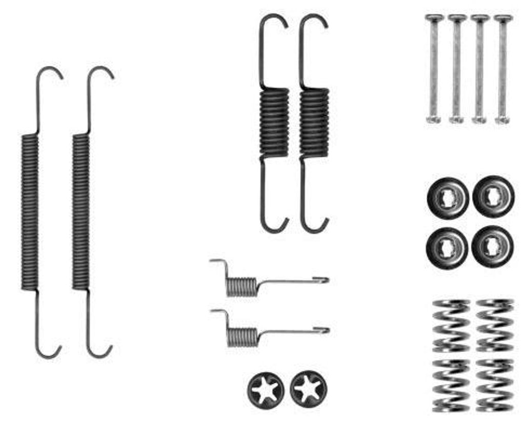 Zubehörsatz Feststellbremsbacken Zubehörsatz Bremsbacken TEXTAR hinten für SUZUKI Grand Vitara II SUV (JT, TE, TD) XL7 II