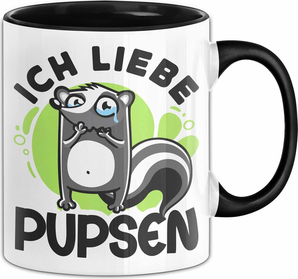 Furzer Tasse Geschenk Ich Liebe Furzen Vater Papa Stinktier Produktbild 