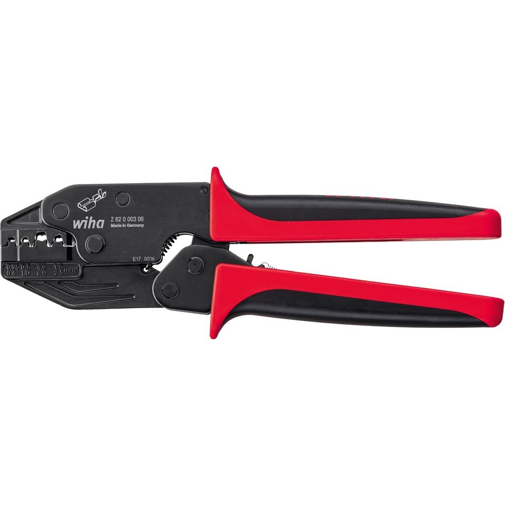 Wiha Crimpwerkzeug für nicht isolierte Flachstecker (33842) 220 mm
