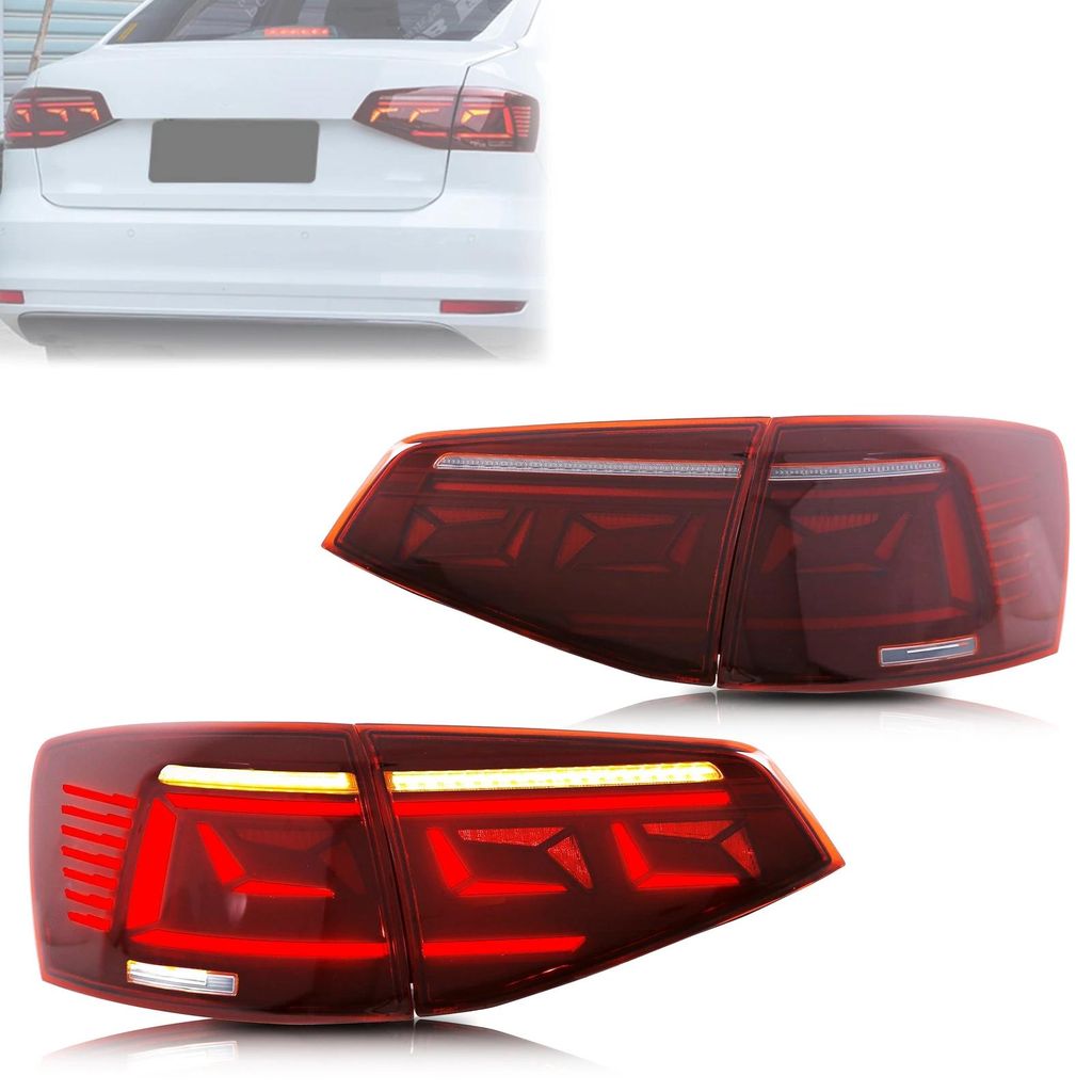 LED-Rückleuchten für VW Jetta MK IV 2015–2018 - Modell Produktbild 