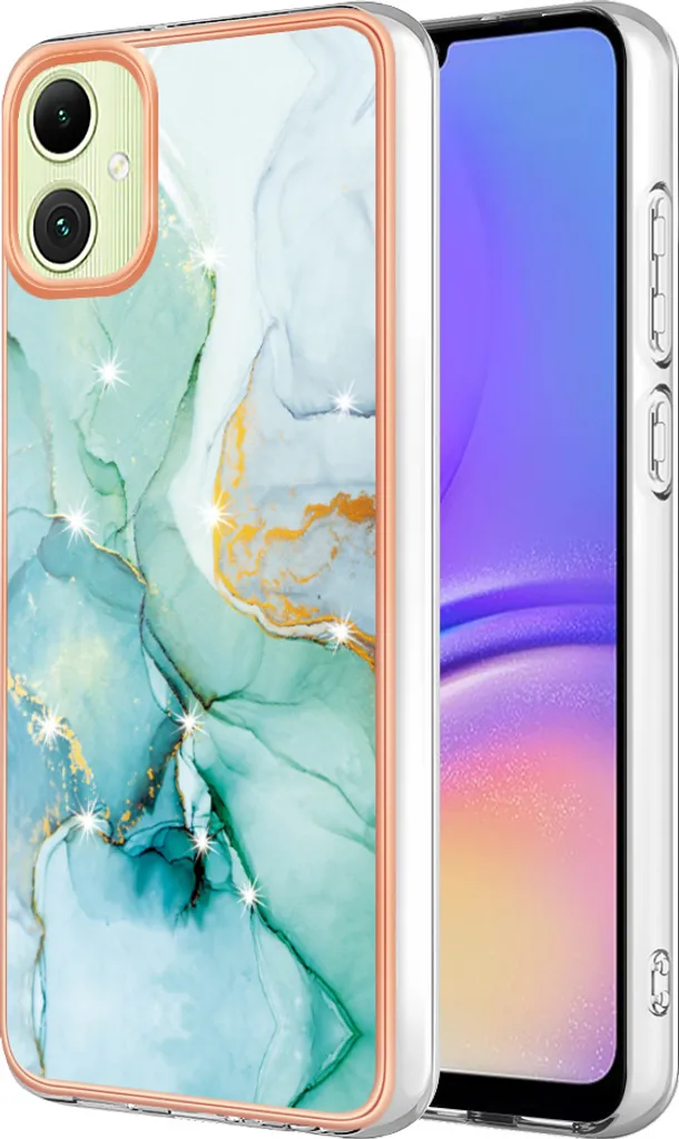 Custodia Samsung A05 Marmo Verde - Cover TPU Resistente e Flessibile