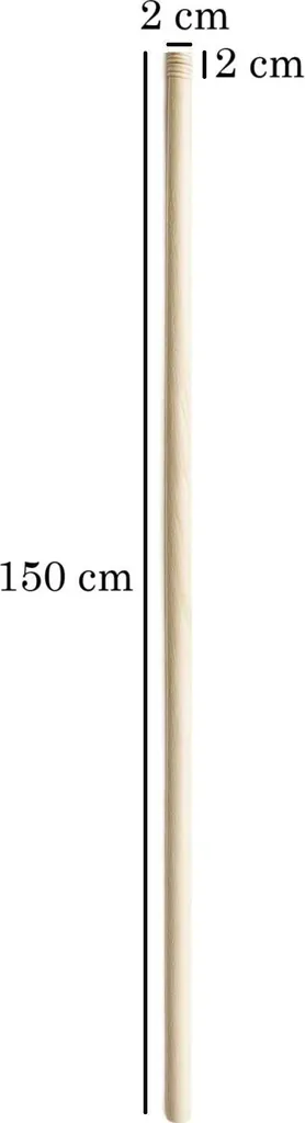 Set 25 Manici STIL STIEL 150cm per Mocio e Scope - Filetto 22mm - 3