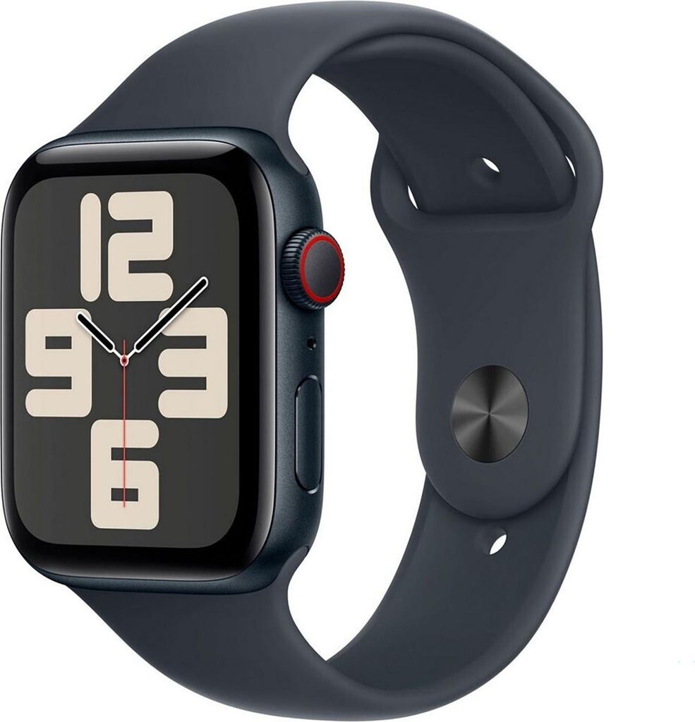 Apple Watch SE (2. Gen) 44mm (A2724) Midnight Alu Sport Produktbild 