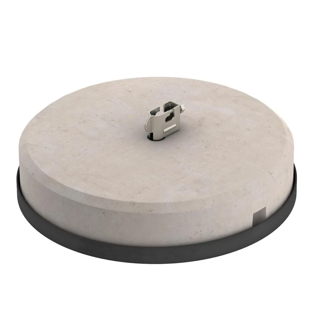 Évitez les fuites de toit : Fixation FangFix 16kg pour paratonnerre