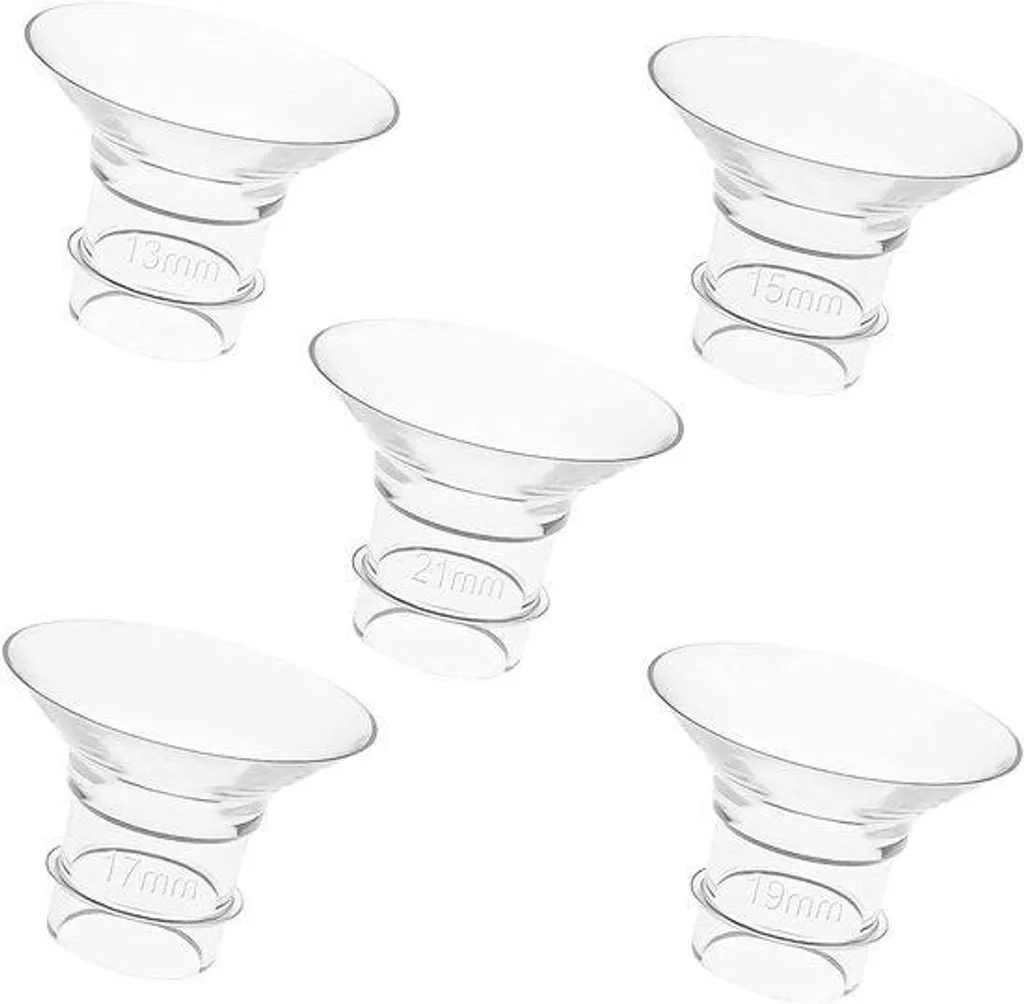 Embouts de Tétine Souples pour Tire-lait 13 à 21 mm - Silicone sans BPA