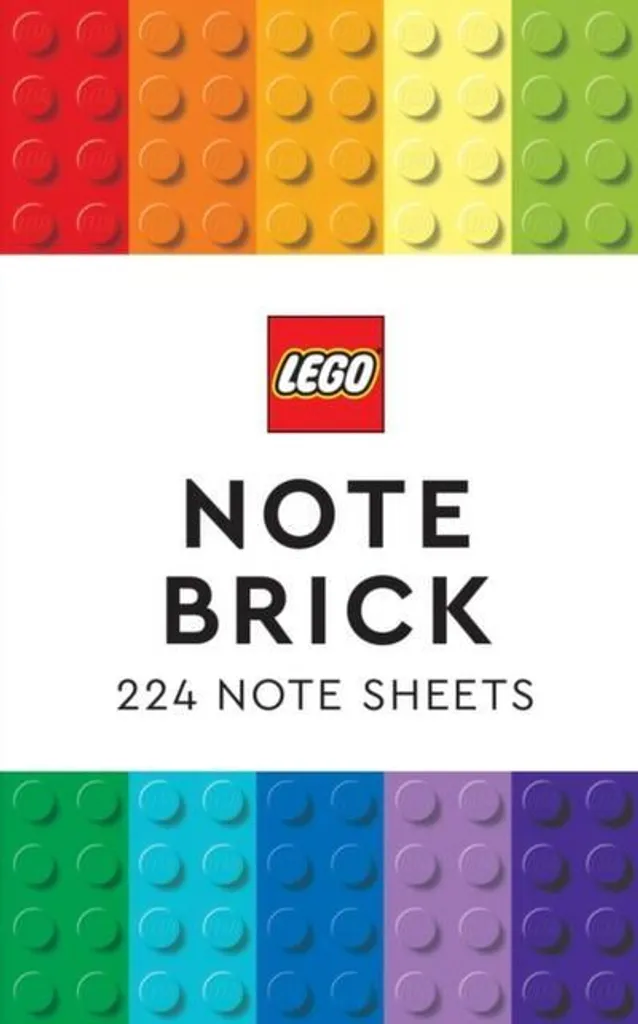 Bloc-notes Cube Lego Multicolore pour Bureau - 224 Notes de Couleur