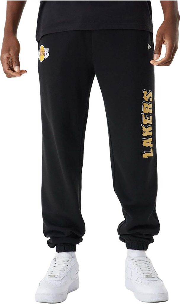New Era Pants 60424404 in Black color size medium