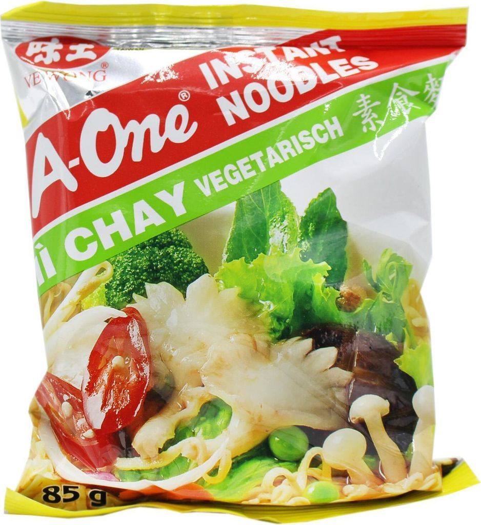 A-One Instantnudeln vegetarisch Geschmack 85g Mi Chay