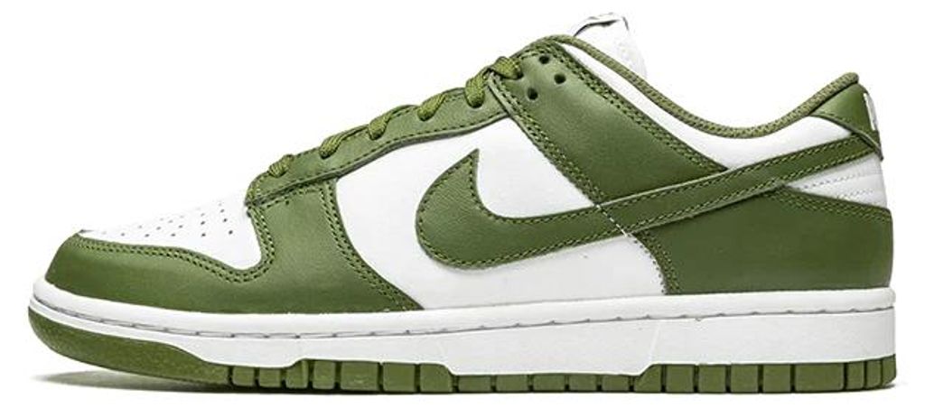 Nike Dunk Low Medium Olive - Size 40.5 Productafbeelding 