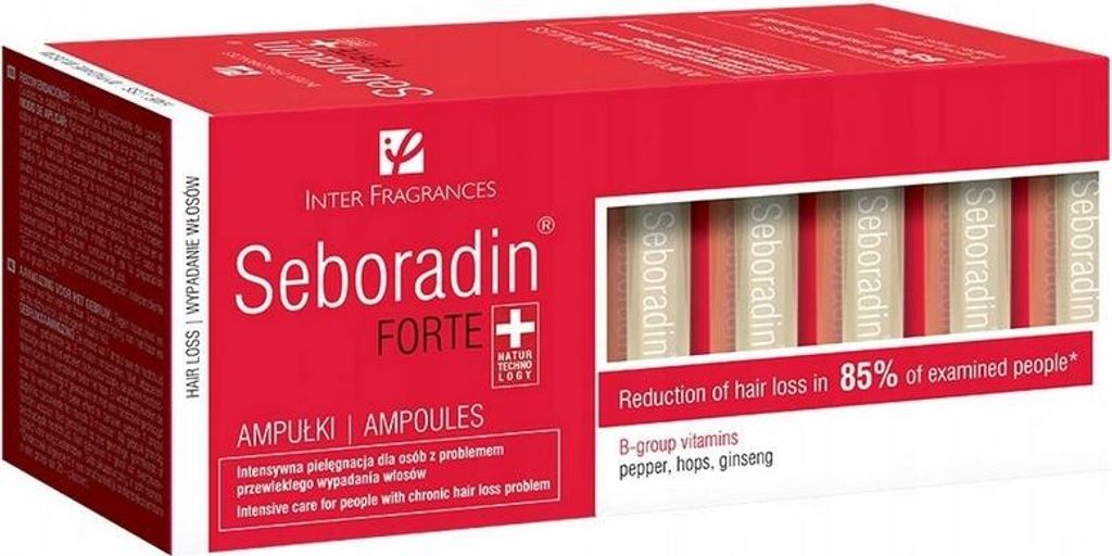 Seboradin Forte gegen Haarausfall, 14 Ampullen Produktbild 