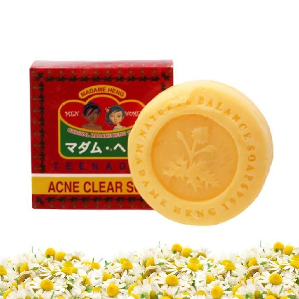 Madame Heng Natürliche Clear-Seife für die Hautpflege – 150 g