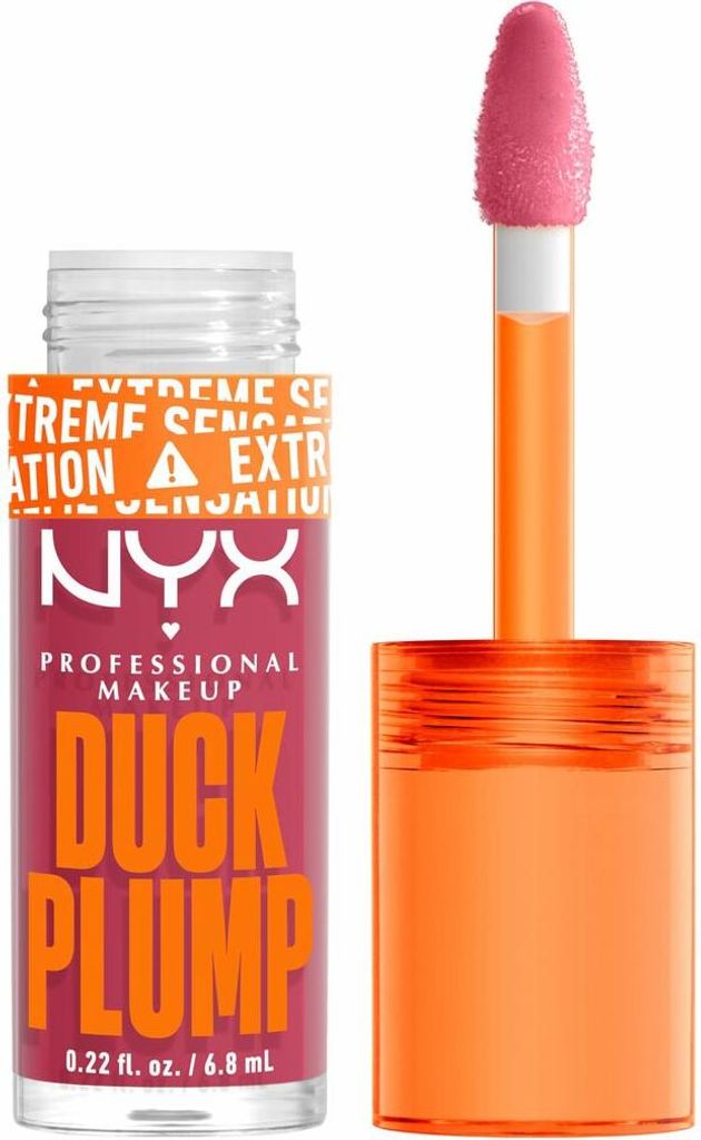NYX Professional Makeup Lipgloss Duck Plump 09 Strike a Rose, 7 ml