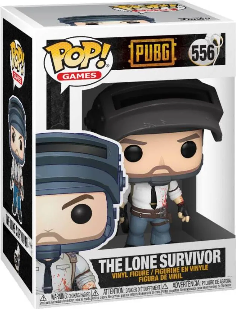 Figurine de Collection Funko Pop PUBG 556 Le Survivant Solitaire 9cm