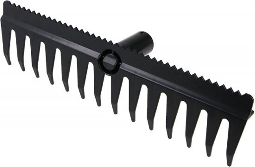 Levior Hrábě plastové 41cm 14z se srovnávací hranou Obrázek produktu 