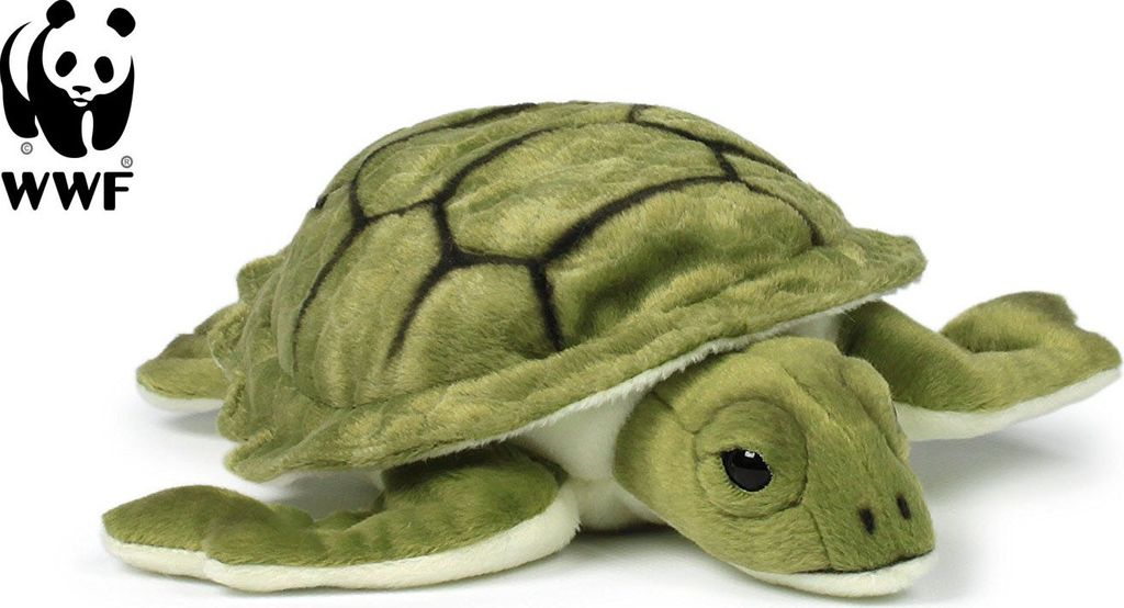 WWF - peluche - tartaruga marina (23 cm) peluche realistico Immagine del prodotto 