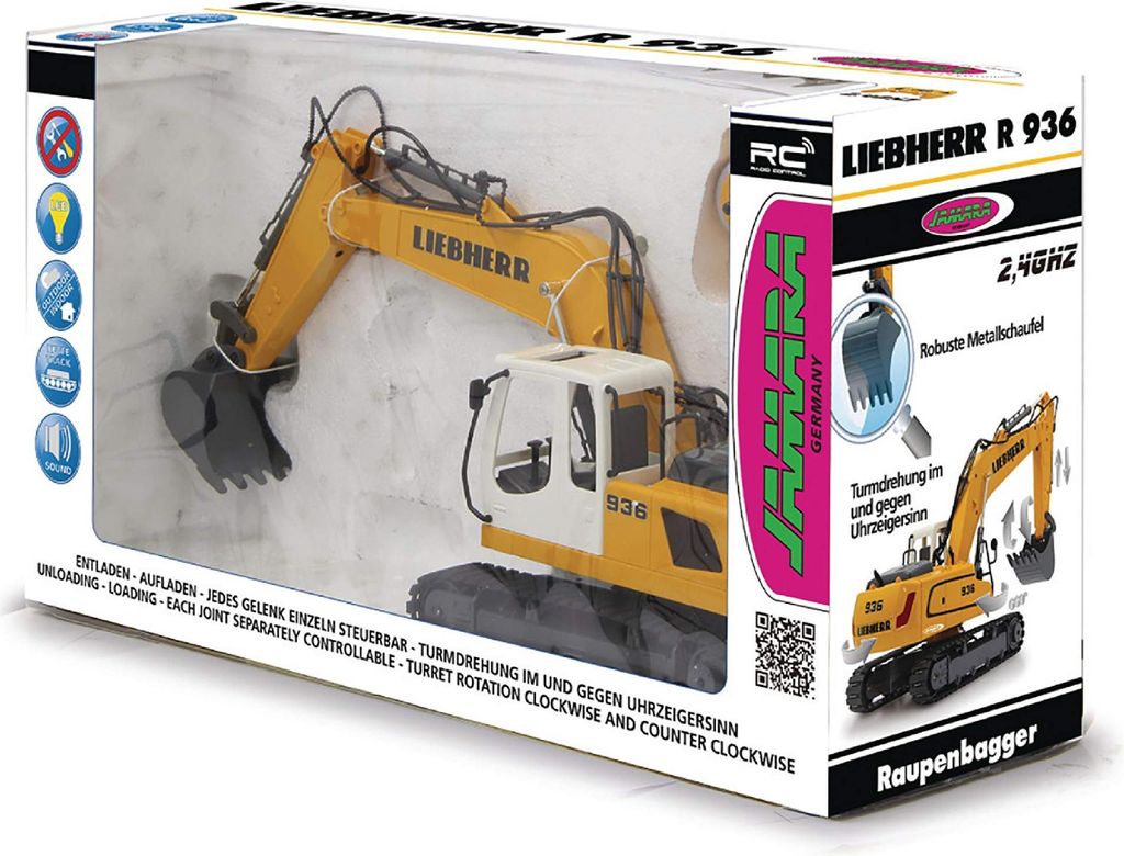Jamara Pelle Liebherr R936 1:20 2,4GHz ,405060 Image du produit 