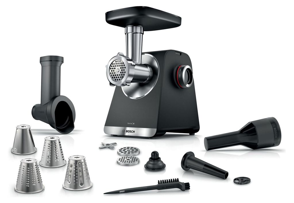 Bosch Serie 6 MFWS640B, 2100 W, Černá, 3,5 kg/min, 1 m, Obrázek produktu 