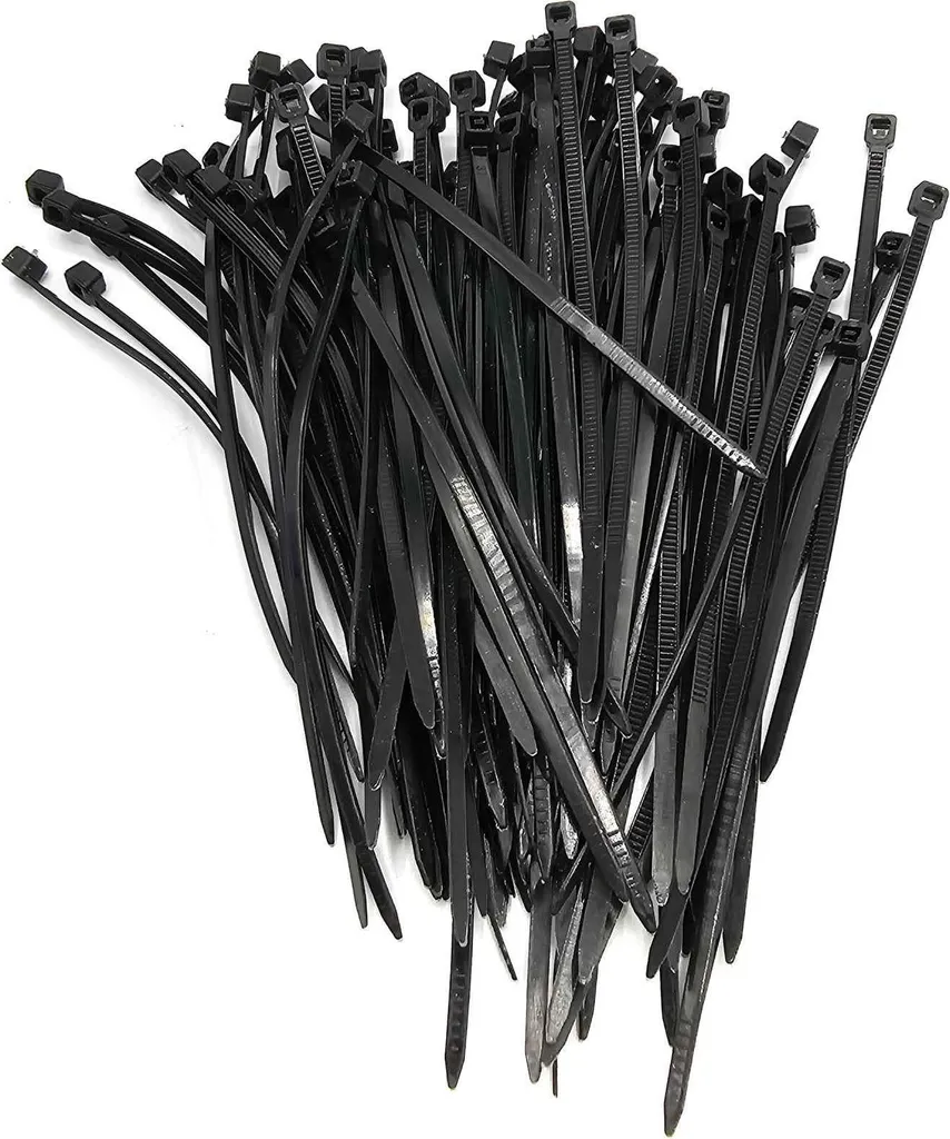 Fascette - Tyraps - Fascette - 14 cm - 50 pezzi - Nero