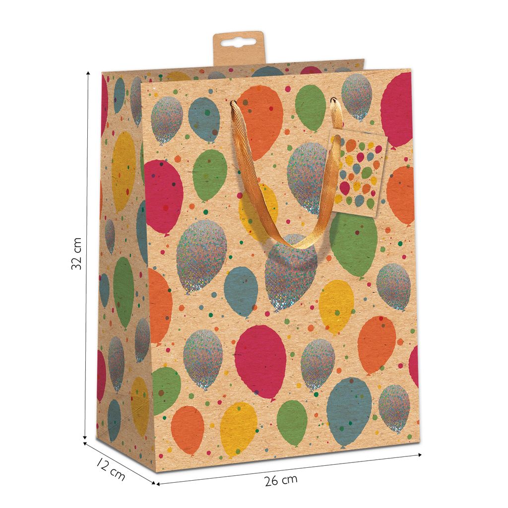 PremiumLine Geschenktaschen 6 Stück edle Geschenktüten Produktbild 2