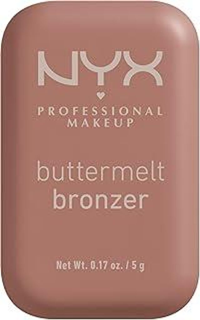 NYX Professional Makeup Buttermelt Bronze Bronzer für Gesicht und Körper, Mit Shea Butter, Mandelbutter & Mangobutter, Für eine sonnengeküsste ...