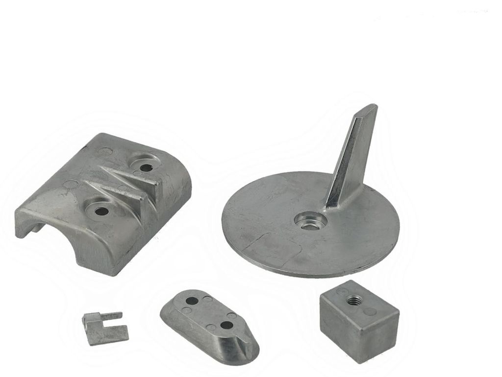 Opferanoden-Set aus Zink für Außenborder & Z-Antrieb Boot, passend für Mercury, Mercruiser, Yamaha, Suzuki, Honda Größe: für Yamaha 40 - 50 PS