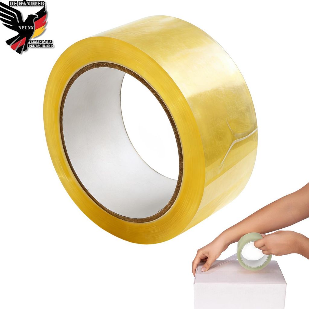 Klebeband Paketklebeband Packband Paketband Kleber PP 50 mm Produktbild 