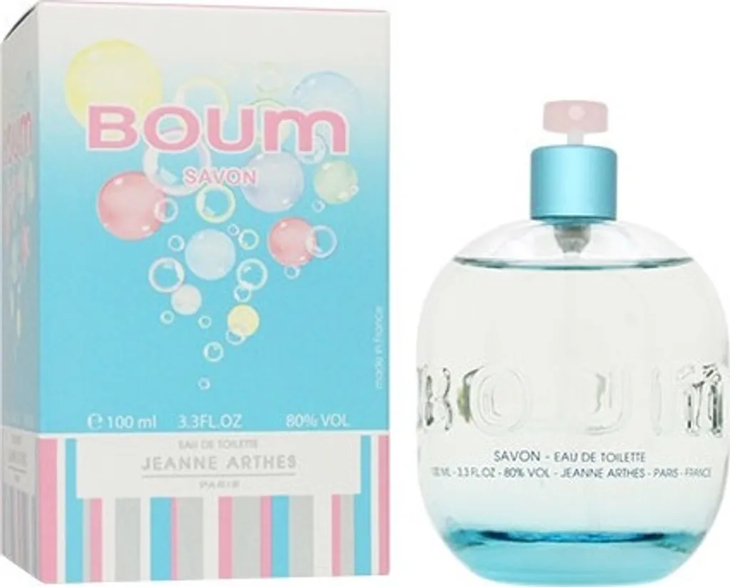 Finis les Parfums Entêtants avec Boum Savon Jeanne Arthes 100 ml Eau Fraîche