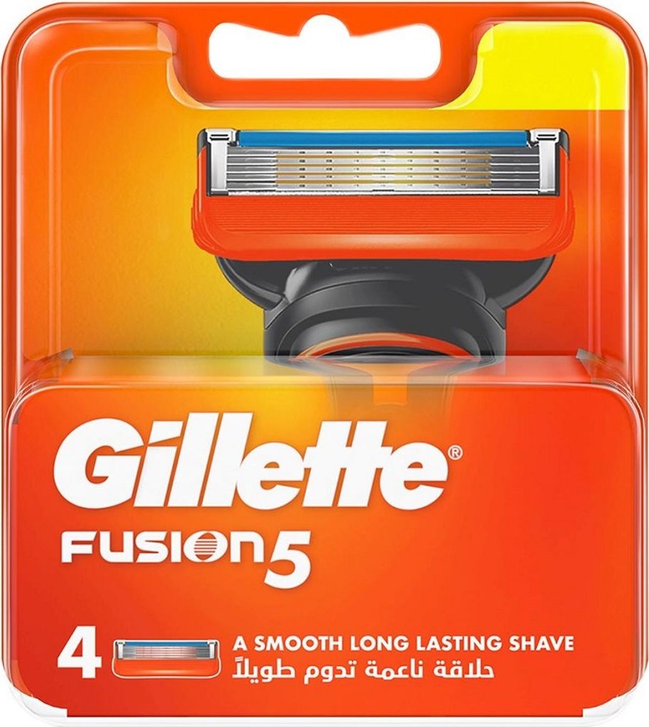 Gillette Fusion5 Wymienne ostrza do maszynki do golenia, 4 sztuki