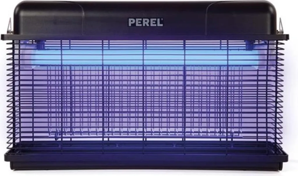 Tue-insectes électrique étanche 2 X 15 W avec grille de haute tension