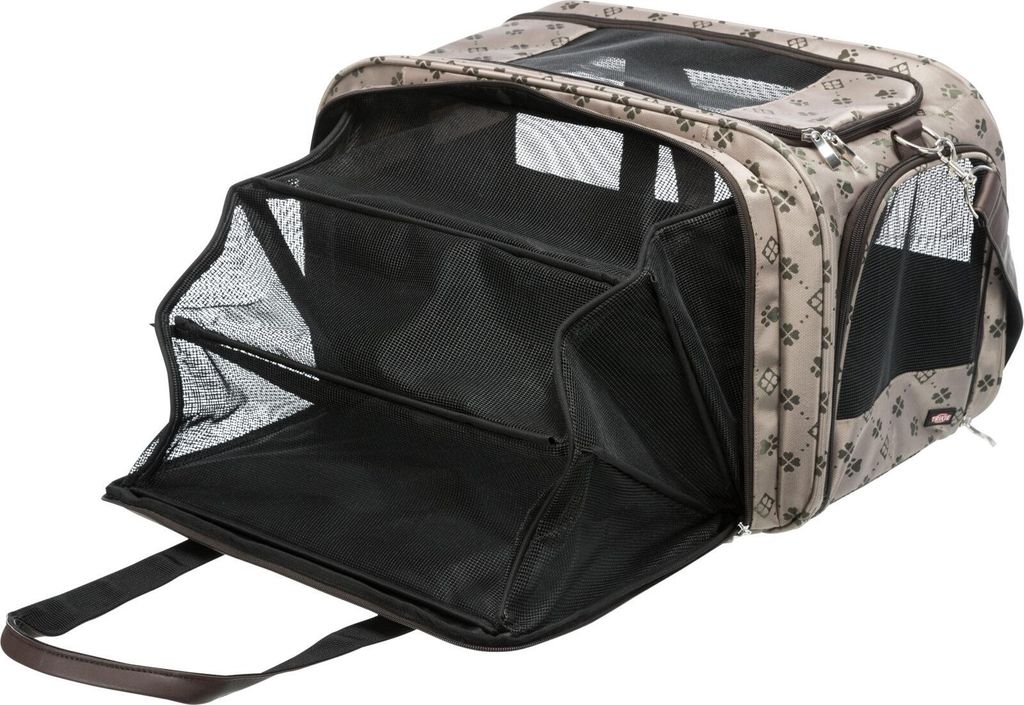 TRIXIE Tasche Maxima - beige/braun - 33 × 32 × 54 cm