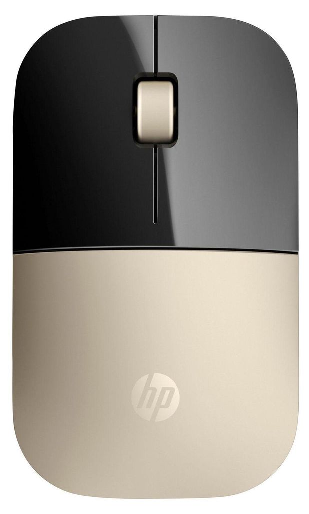 HP Z3700 Wireless-Maus, Gold, Beidhändig, Optisch, RF Produktbild 