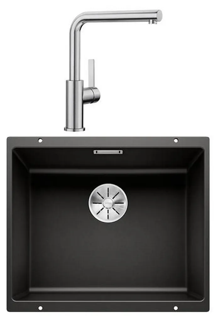 Blanco Pack évier et mitigeur 528440 - Ensemble évier cuisine Silgranit