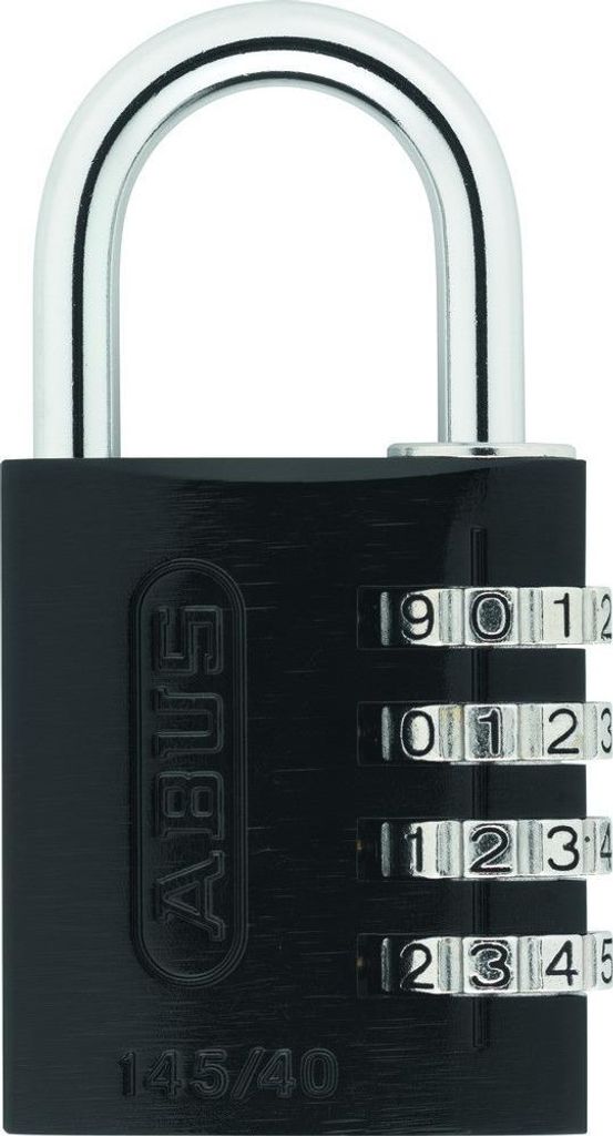 Lucchetto a combinazione 145-40 mm nero Immagine del prodotto 