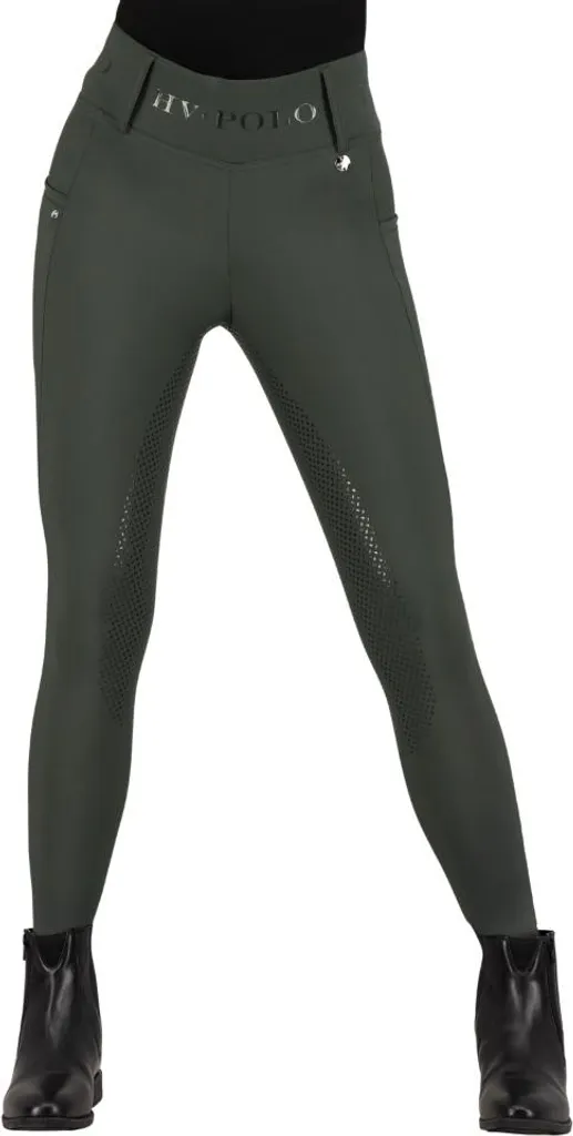 Legging Équitation Full Grip Femme HVPFavourite Matière Respirante