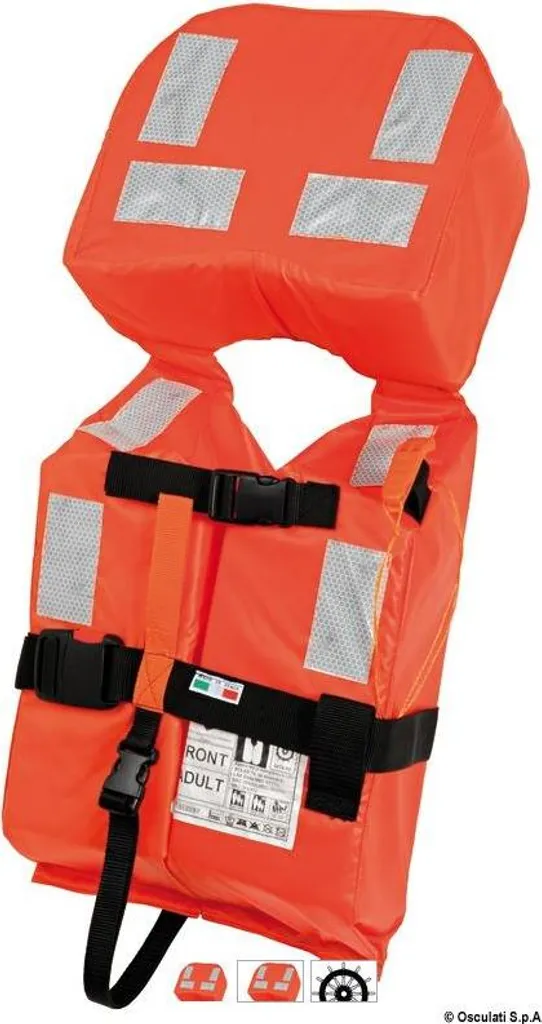 Gilet de sauvetage pour navire marchand WORLDLIFE 8 conforme normes MED